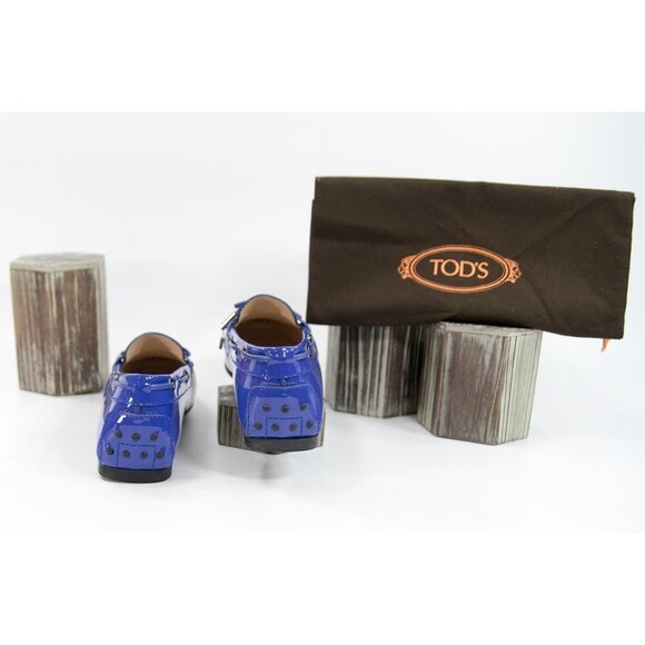 Tod's Gomma Lu Laccetto Patent Leather Moccasins - Picture 7 of 9